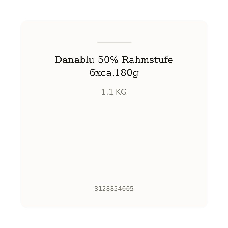 Danablu 50% Rahmstufe 6xca.180g