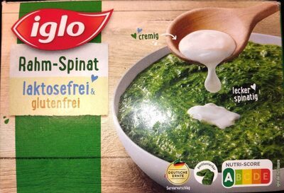 Iglo Rahm-Spinat lactosefrei 550g