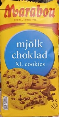 Marabou Cookies Milk Choko 184g