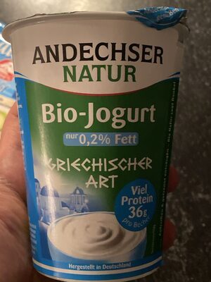 Bio Andechser Natur griechischer Art 0,2% 400g