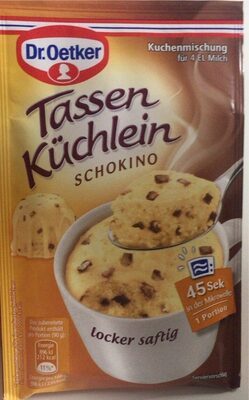 Dr.Oetker Tassenküchlein Schokino 50g