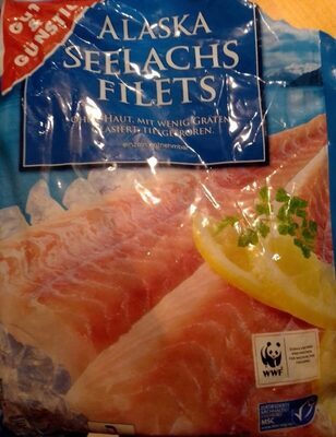 MSC GUT&GÜNSTIG Alaska Seelachsfilet natur 950g