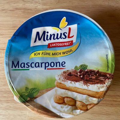 MinusL Mascarpone 80% Doppelrahmstufe 250g