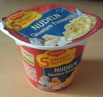 Maggi 5 Minuten Terrine Nudeln Quattro Formaggi 58g