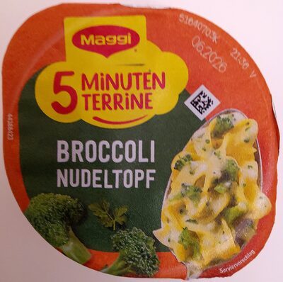 Maggi 5 Minuten Terrine Broccoli Nudeltopf 50g