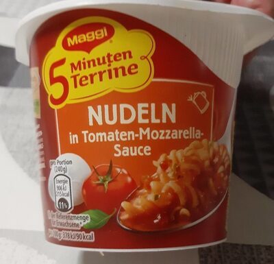 Maggi 5 Minuten Terrine Nudeln Tomate Mozzarella 55g
