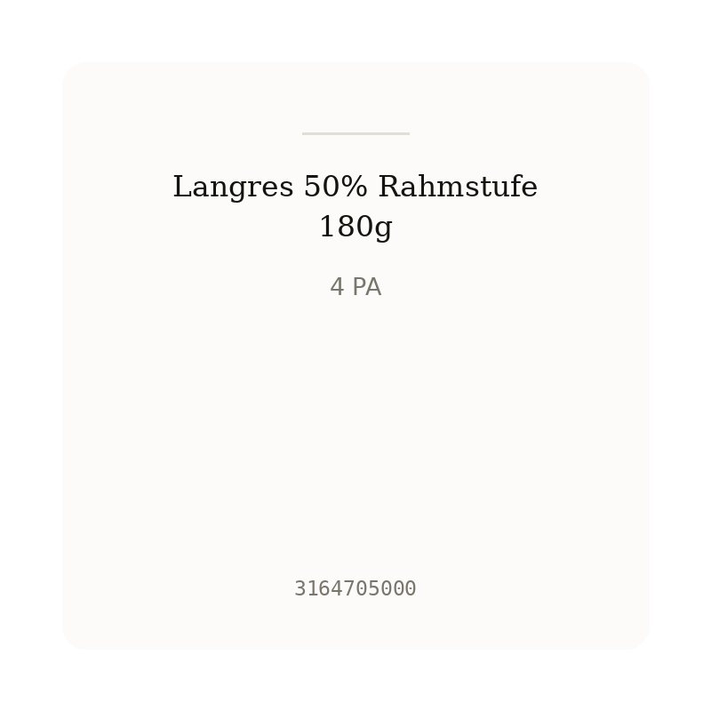 Langres 50% Rahmstufe 180g