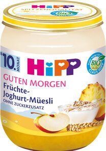 Bio Hipp Früchte-Joghurt-Müsli ohne Zuckerzusatz ab 10.Monat 160g