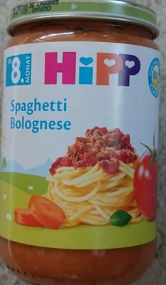 Bio Hipp Menü Spaghetti Bolognese ab dem 8.Monat 220g