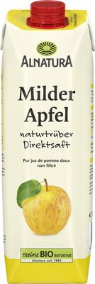 Bio Alnatura Milder Apfelsaft naturtrüb 1l