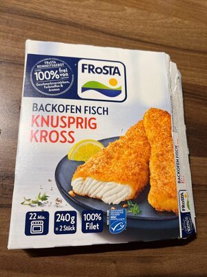 MSC Frosta Backofen Fisch Knusprig Kross 240g