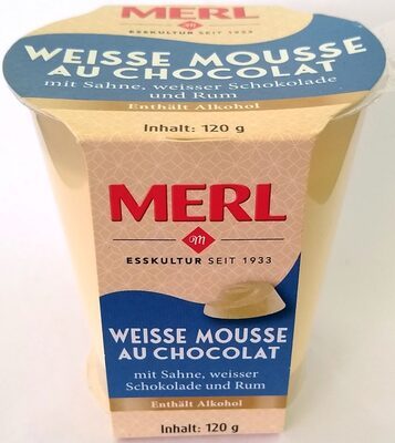 Merl Weiße Mousse Chocolat 120g