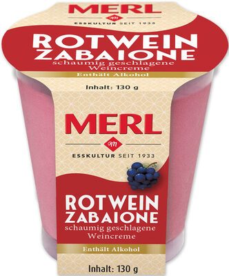 Merl Rotwein Zabaione 130g