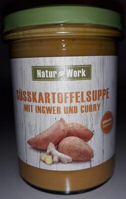 Naturwerk Süßkartoffelsuppe mit Ingwer/Curry 400g