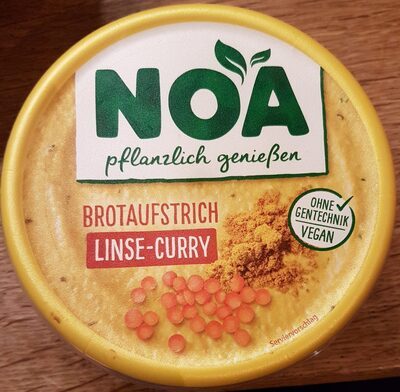 NOA Brotaufstrich Linse-Curry 175g