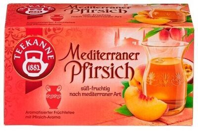 Teekanne Mediterraner Pfirsich 20ST 50g