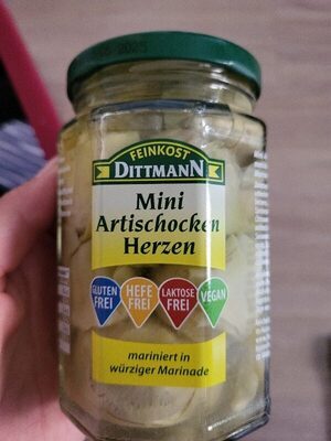 Feinkost Dittmann Mini Artischockenherzen in würziger Marinade 275g
