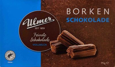 Ulmer Borkenschokolade Vollmilch 75g