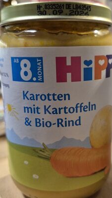 Bio Hipp Menü Kartoffelgemüse mit Rind ab 8. Monat 220g