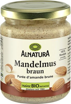 Bio Alnatura Mandelmus braun 250g