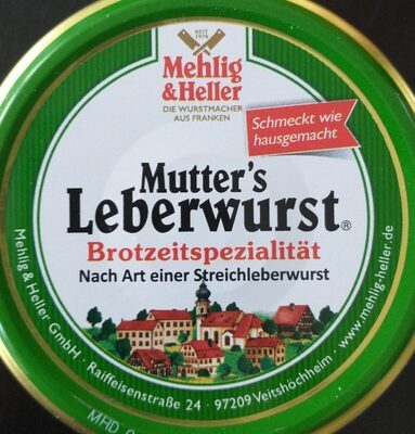 Mehlig&Heller Mutter's Leberwurst 200g
