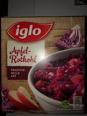 Iglo Apfel-Rotkohl portionierbar vegan 450g