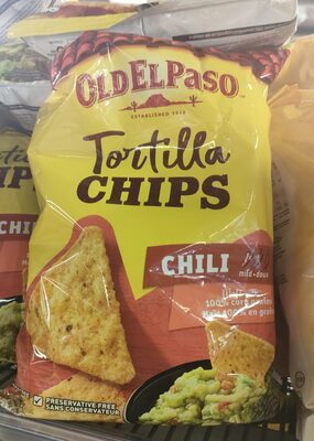Old El Paso Tortilla Chips Chili 185g