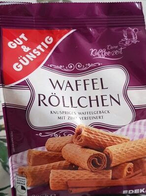 GUT&GÜNSTIG Waffelröllchen 200g