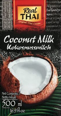 Real Thai Kokosnussmilch 17-19% 500ml