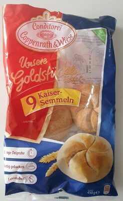 Coppenrath&Wiese Unsere Goldstücke Kaiser-Semmeln 9x50g