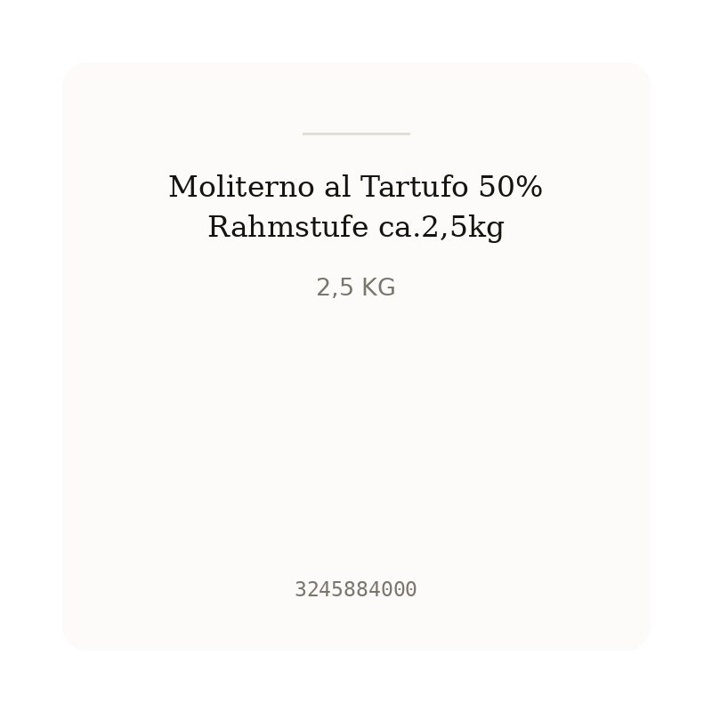 Moliterno al Tartufo 50% Rahmstufe ca.2,5kg