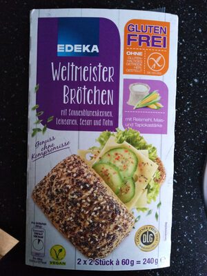 EDEKA Herzstücke Weltmeisterbrötchen glutenfrei 240g