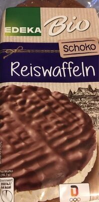 Bio EDEKA Reiswaffeln mit Vollmilchschokolade 100g