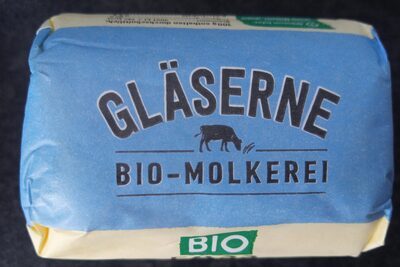 Bio Gläserne Molkerei Fassbutter 250g