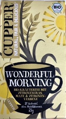 Bio Cupper Wonderful Morning Tea 20ST 35g