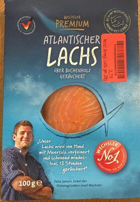 Wechslers Atlantischer Lachs geräuchert 100g