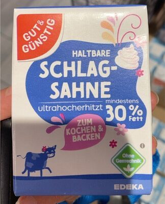 GUT&GÜNSTIG H-Schlagsahne 30% 200g VLOG