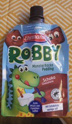 Robby Monster Backe Pudding Schoko 90g