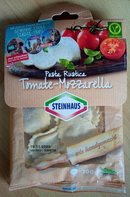 Steinhaus Pasta Rustica Tomaten Mozzarella Tortelloni 200g