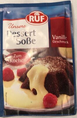 RUF Dessertsoße Vanille zum Kochen 3ST für 1,5l 55,5g