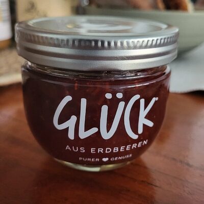 Glück Fruchtaufstrich Erdbeere 230g