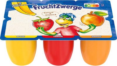 Fruchtzwerge Erdbeere/Aprikose/Banane 6x50g