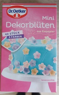 Dr.Oetker Mini Dekorblüten 40ST