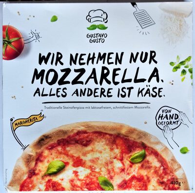 Gustavo Gusto Steinofenpizza Margherita 410g