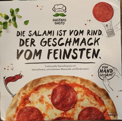 Gustavo Gusto Steinofenpizza Salame 460g