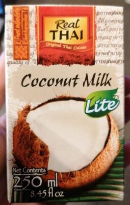 Real Thai Kokosnussmilch light 250ml
