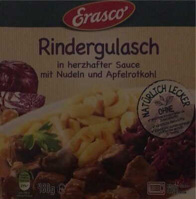 Erasco Menü Rindergulasch 480g