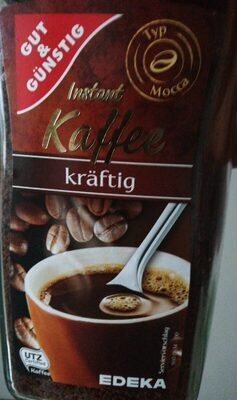 GUT&GÜNSTIG Kräftig löslicher Bohnenkaffee 200g