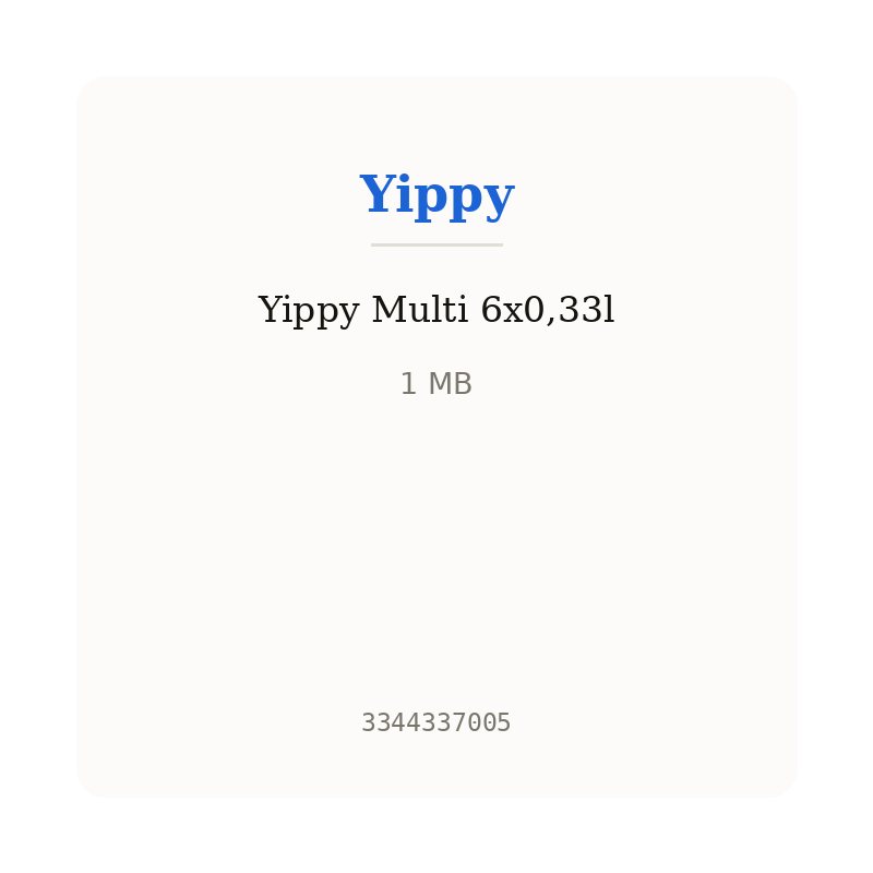 Yippy Multi 6x0,33l