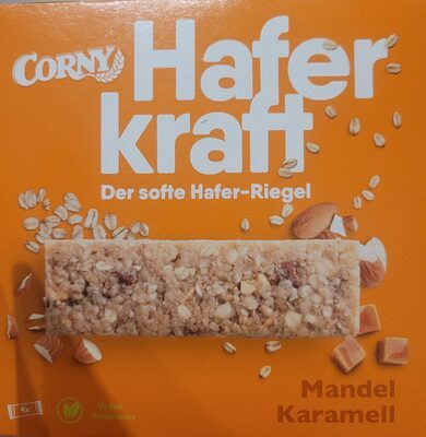 Corny Haferkraft Mandel-Karamell 4x35g